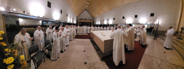 El clero platense tuvo su retiro anual en el santuario de Schoenstatt de Florencio Varela El clero platense tuvo su retiro anual en el santuario de Schoenstatt de Florencio Varela