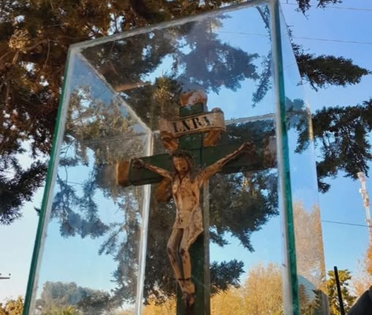 El Cristo de la Quebrada inició su peregrinación jubilar por la costa de San Luis