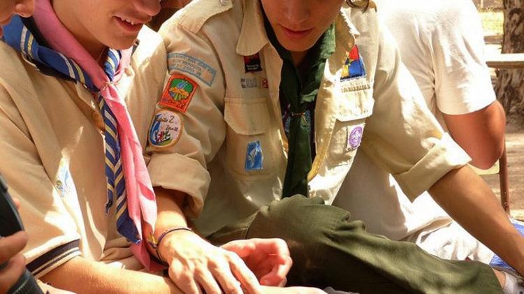 El grupo scout de San Pedro Apóstol tuvo su campamento en Pontevedra El grupo scout de San Pedro Apóstol tuvo su campamento en Pontevedra