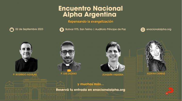 Alpha Argentina tendrá su encuentro nacional para 'repensar la evangelización' Alpha Argentina tendrá su encuentro nacional para 'repensar la evangelización'