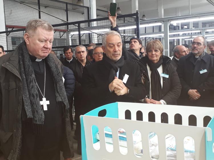 El nuncio apostólico visitó una unidad penal en La Plata El nuncio apostólico visitó una unidad penal en La Plata