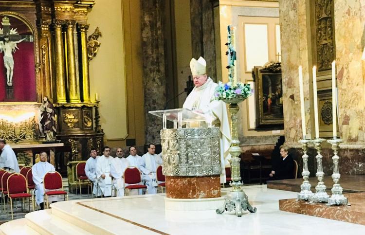El nuncio destacó la misión del Papa y el orgullo que significa para los argentinos El nuncio destacó la misión del Papa y el orgullo que significa para los argentinos