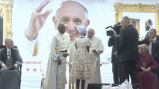El Papa a los refugiados: "Ustedes son la semilla de un nuevo Sudán del Sur" El Papa a los refugiados: "Ustedes son la semilla de un nuevo Sudán del Sur"
