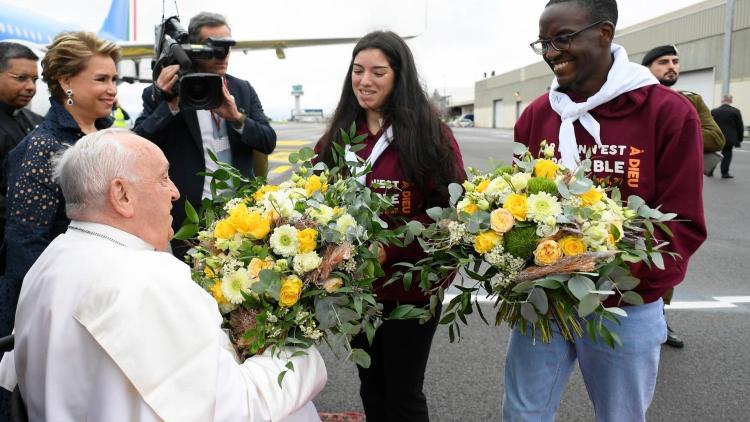 El Papa Francisco inició su viaje a Luxemburgo y Bélgica El Papa Francisco inició su viaje a Luxemburgo y Bélgica
