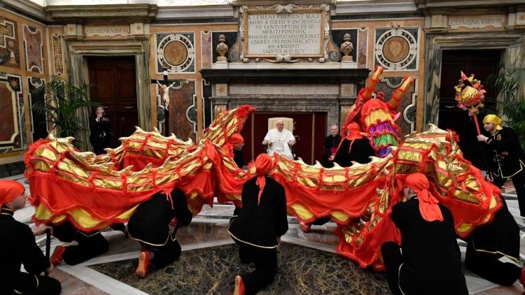 El Papa Francisco recibió a los miembros de la Federación Italia-China El Papa Francisco recibió a los miembros de la Federación Italia-China