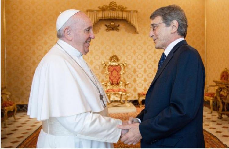 El Papa manifestó su cercanía a la familia del fallecido David Sassoli El Papa manifestó su cercanía a la familia del fallecido David Sassoli