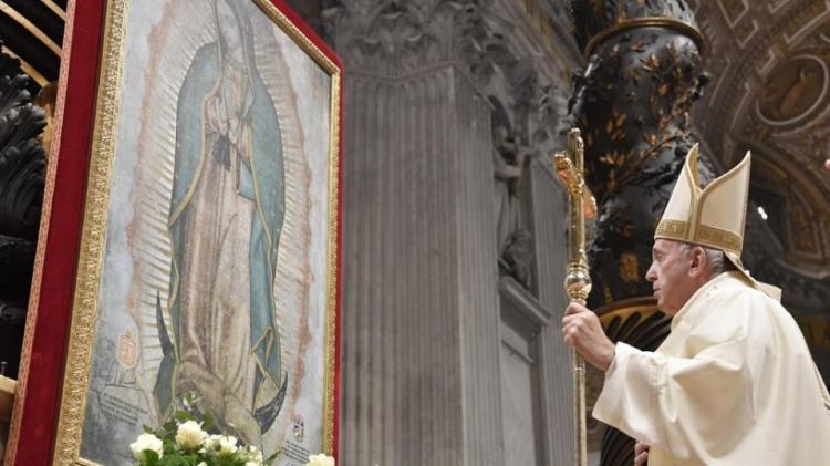 El papa presidirá la misa en honor de la Virgen de Guadalupe El papa presidirá la misa en honor de la Virgen de Guadalupe
