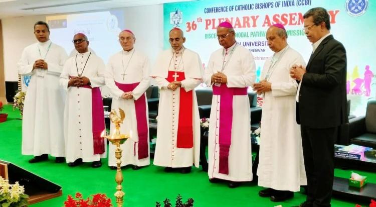 'Sean faros de esperanza' pidió el Papa a los obispos de la India 'Sean faros de esperanza' pidió el Papa a los obispos de la India