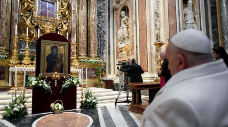 El Papa rezará las vísperas de la fiesta de la Virgen de las Nieves El Papa rezará las vísperas de la fiesta de la Virgen de las Nieves