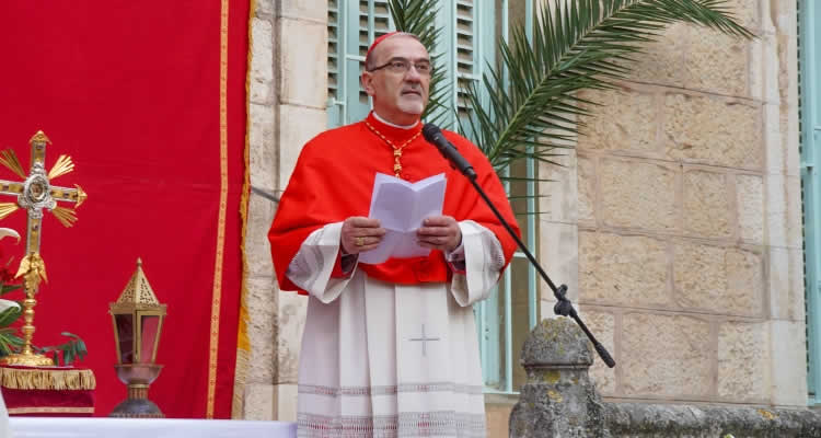 El patriarca de Jerusalén inicio la Semana Santa: 'El amor es más fuerte que el miedo' El patriarca de Jerusalén inicio la Semana Santa: 'El amor es más fuerte que el miedo'