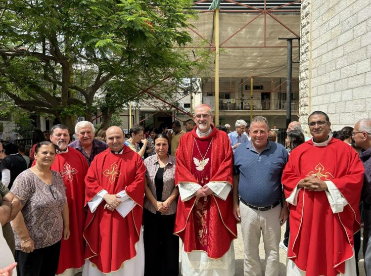 El patriarca Pizzaballa celebró Pentecostés en la parroquia de Gaza El patriarca Pizzaballa celebró Pentecostés en la parroquia de Gaza