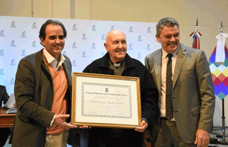 El Pbro. Barbero proclamado Ciudadano Ilustre de Río Cuarto El Pbro. Barbero proclamado Ciudadano Ilustre de Río Cuarto