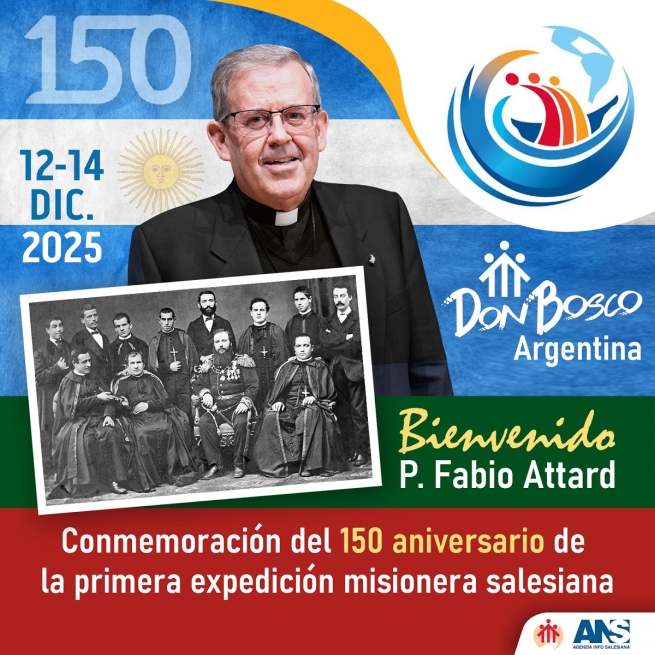 El rector mayor de los salesianos visitará la Argentina en diciembre