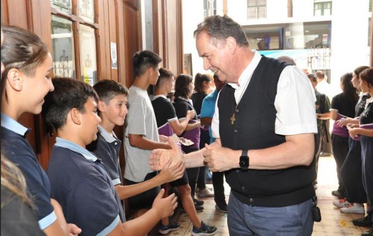 El Rector Mayor de los Salesianos visitó a los miembros de la región Cono Sur El Rector Mayor de los Salesianos visitó a los miembros de la región Cono Sur