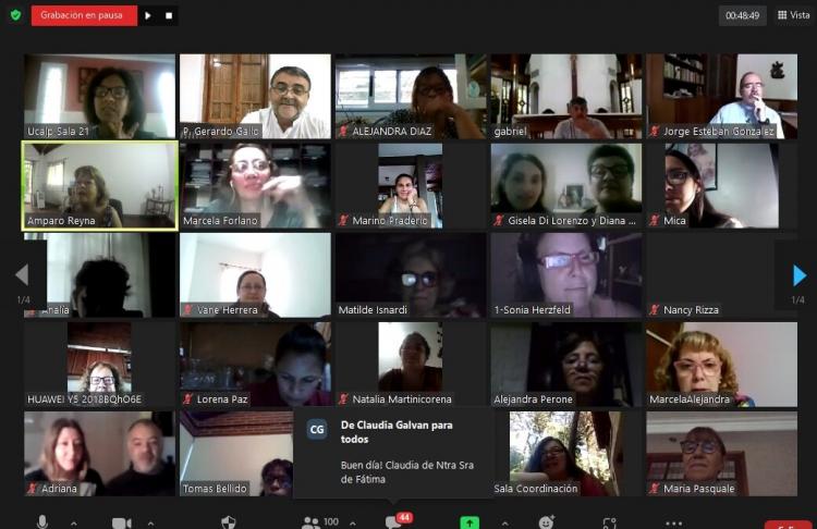 El Retiro Arquidiocesano de Catequistas de realizó de forma virtual El Retiro Arquidiocesano de Catequistas de realizó de forma virtual