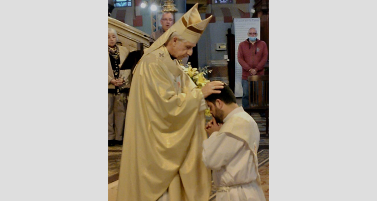 El salesiano Marco Pita Celis fue ordenado sacerdote por el cardenal Poli El salesiano Marco Pita Celis fue ordenado sacerdote por el cardenal Poli