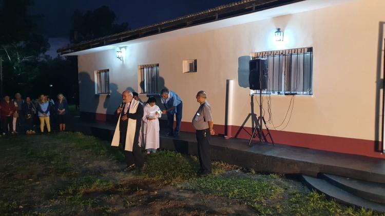 El santuario de la Virgen del Río Blanco cuenta con casa parroquial El santuario de la Virgen del Río Blanco cuenta con casa parroquial