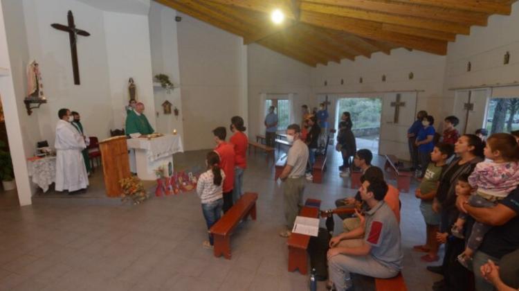 El seminario de Mendoza culminó la misión en Villa de Potrerillos El seminario de Mendoza culminó la misión en Villa de Potrerillos