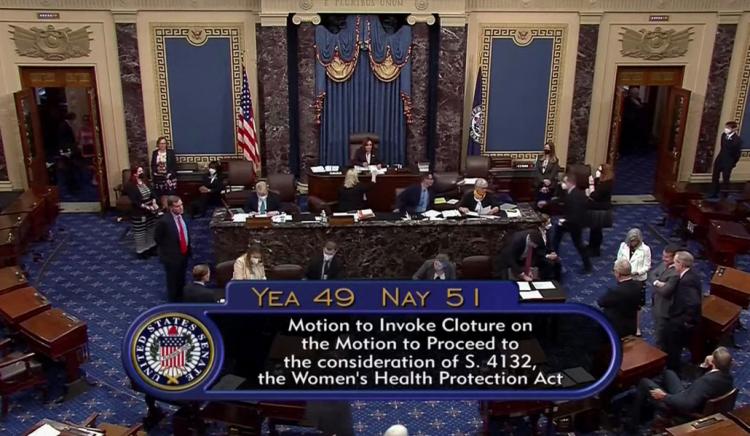 El Senado de Estados Unidos rechaza el aborto libre durante todo el embarazo El Senado de Estados Unidos rechaza el aborto libre durante todo el embarazo