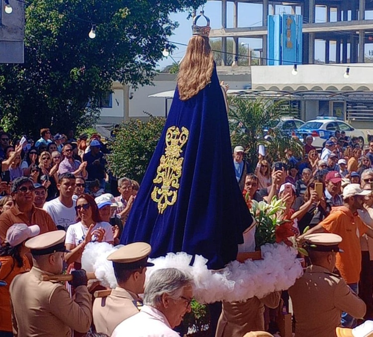 Cientos de fieles participaron de la fiesta de la Inmaculada en Federación