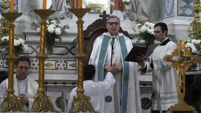 En el tedeum, el arzobispo de Rosario llamó a "cuidar" al pueblo argentino En el tedeum, el arzobispo de Rosario llamó a "cuidar" al pueblo argentino
