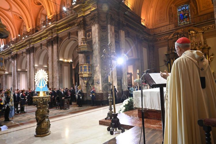 En el tedeum, el Card. Poli hizo un llamado 'urgente' a la unidad de los argentinos En el tedeum, el Card. Poli hizo un llamado 'urgente' a la unidad de los argentinos