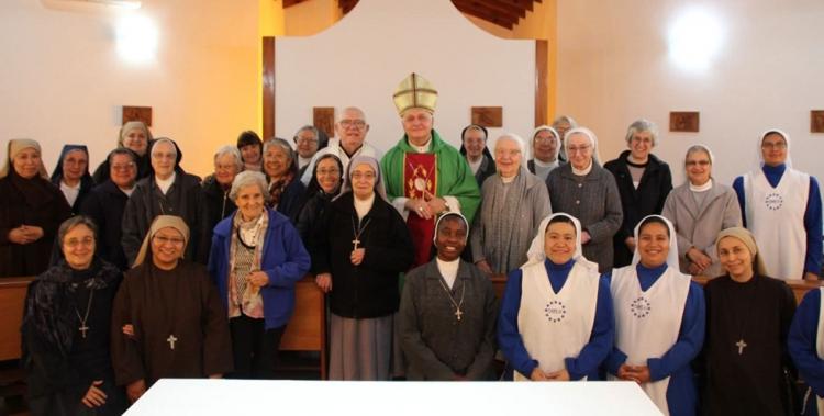 Encuentro de la vida consagrada en la diócesis de Nueve de Julio