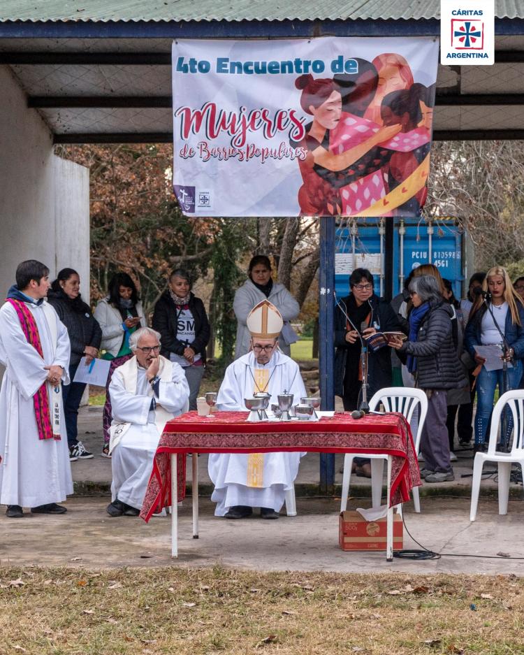Encuentro de mujeres de barrios populares en la Villa Marista de Luján