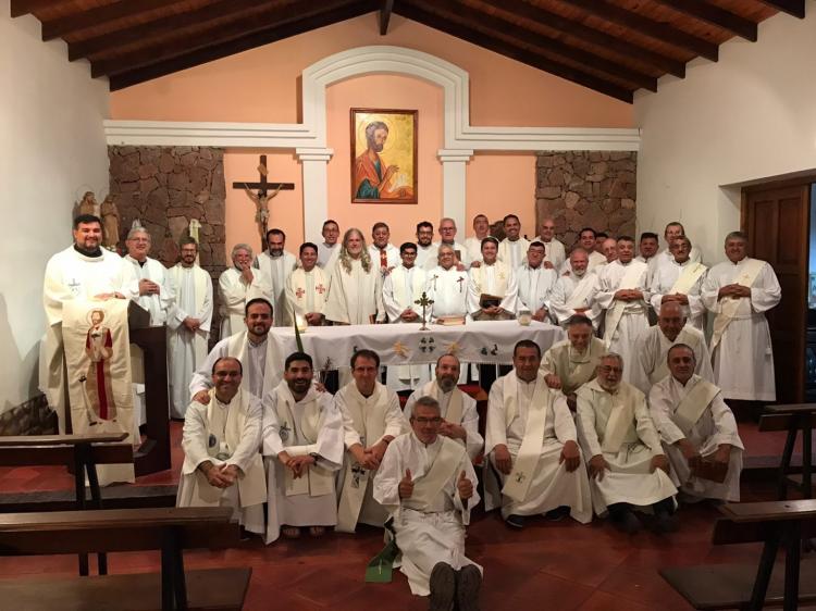 Encuentro del clero de Cruz del Eje en Las Tapias Encuentro del clero de Cruz del Eje en Las Tapias