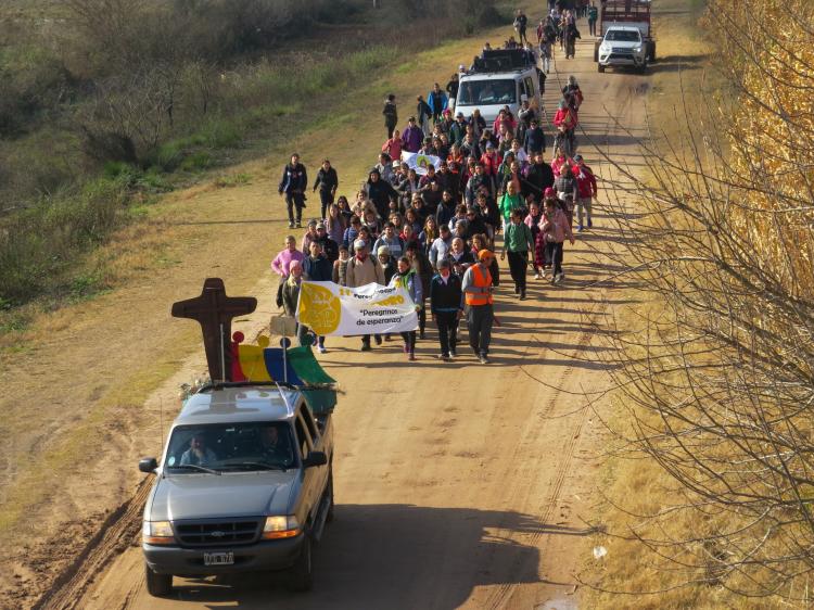 Entre Ríos: una multitud caminó con María en la peregrinación ConcePro