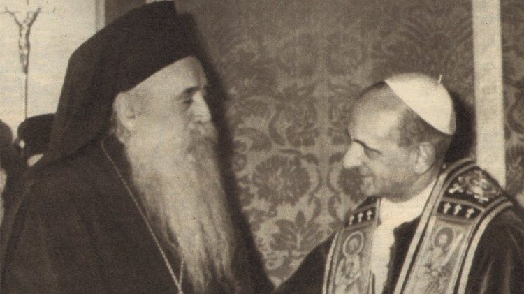 Francisco: 'El camino de la reconciliación comenzó con un abrazo' Francisco: 'El camino de la reconciliación comenzó con un abrazo'