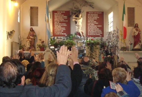 Fiesta de San Pantaleón: el santuario de Mataderos cumple 60 años Fiesta de San Pantaleón: el santuario de Mataderos cumple 60 años