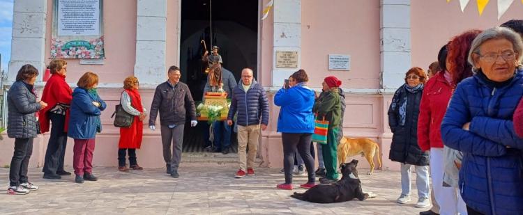 Fiesta patronal en honor de San Roque en la parroquia de Victoria