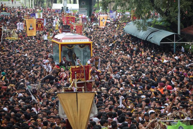 Filipinas: la celebración del Nazareno Negro, por primera vez 'fiesta nacional' Filipinas: la celebración del Nazareno Negro, por primera vez 'fiesta nacional'