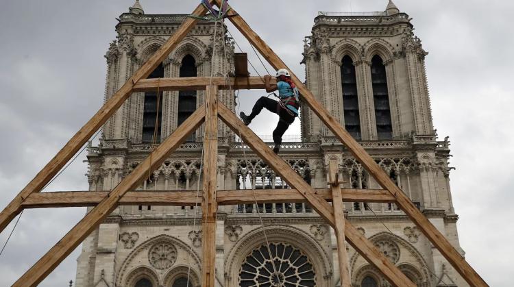 Francia: la restauración de Notre Dame entra en su recta final Francia: la restauración de Notre Dame entra en su recta final