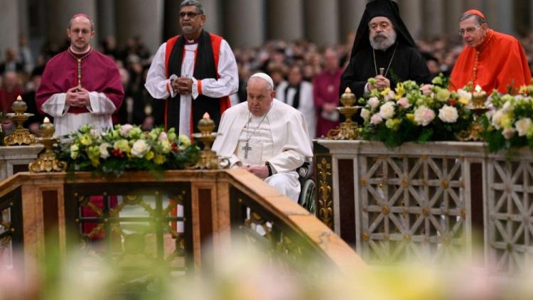 Francisco llama a los cristianos a perseverar en el camino de la unidad