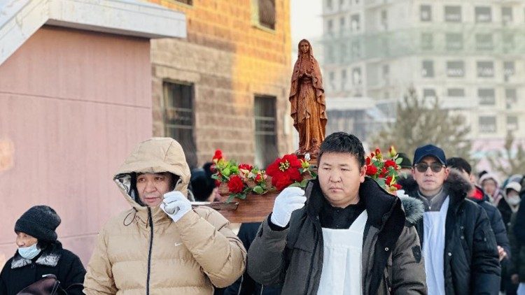 Francisco expresó su felicidad ante el inminente viaje apostólico a Mongolia Francisco expresó su felicidad ante el inminente viaje apostólico a Mongolia