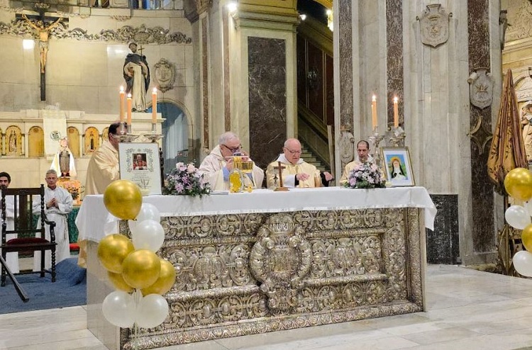 Fray Rafael Cúnsulo OP, celebró 40 años de fructífera vida sacerdotal