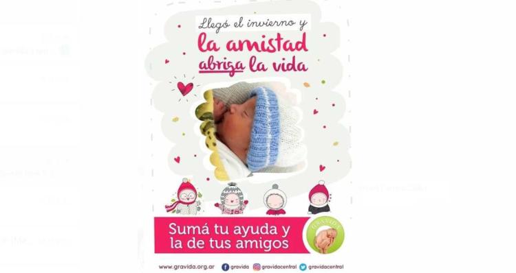 Grávida presentó la campaña "La amistad abriga la vida" Grávida presentó la campaña "La amistad abriga la vida"