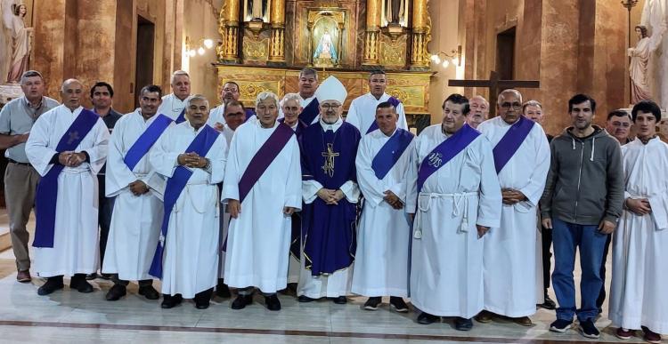 Gualeguaychú: primer encuentro de los diáconos permanentes con Mons. Zordán Gualeguaychú: primer encuentro de los diáconos permanentes con Mons. Zordán