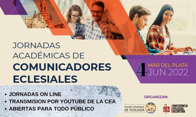 Homenaje a Mons. Casaretto en la Jornada Académica de Comunicadores Eclesiales Homenaje a Mons. Casaretto en la Jornada Académica de Comunicadores Eclesiales