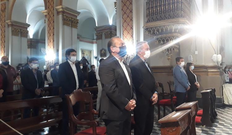 Homenaje del Poder Ejecutivo provincial y municipal a la Virgen del Valle Homenaje del Poder Ejecutivo provincial y municipal a la Virgen del Valle