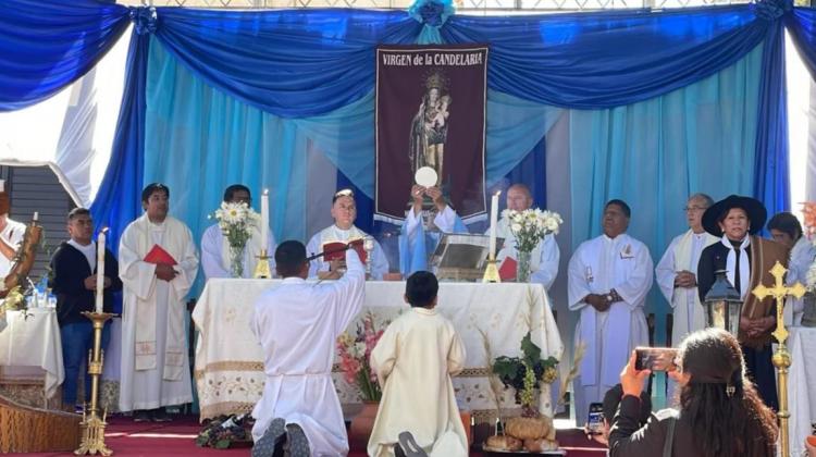 Humahuaca honró a su patrona, la Virgen de la Candelaria Humahuaca honró a su patrona, la Virgen de la Candelaria