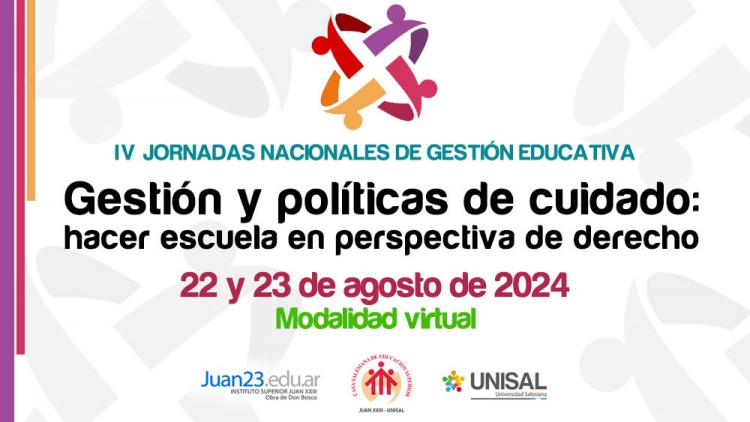 Salesianos organizan la IV Jornadas Nacionales de Gestión Educativa Salesianos organizan la IV Jornadas Nacionales de Gestión Educativa