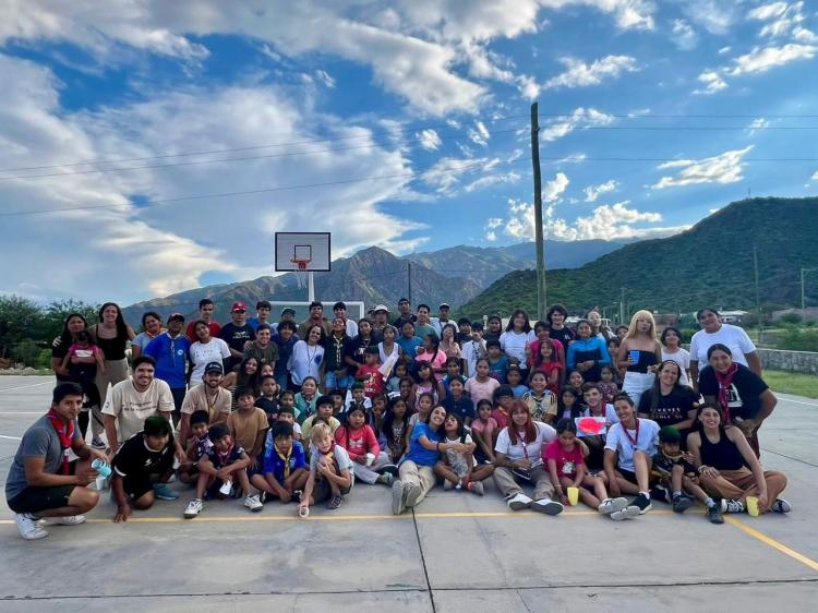 Jóvenes agustinos recoletos misionaron en Cafayate Jóvenes agustinos recoletos misionaron en Cafayate