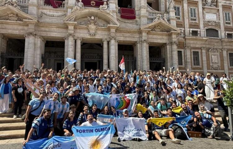 Jóvenes argentinos vivieron los primeros días del Jubileo en Roma