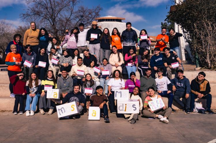 Jóvenes salesianos participaron de la experiencia 'Vamos a medias'