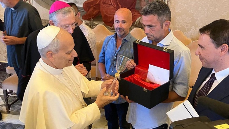 #Jubileo 2025: León XIV se reunió con presos de Venecia que peregrinaron a Roma