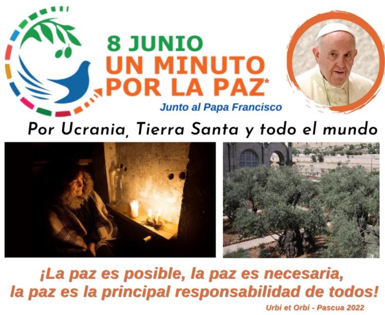 La Argentina se une a dedicar "Un Minuto por la Paz" La Argentina se une a dedicar "Un Minuto por la Paz"