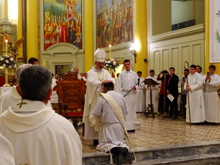 La diócesis de La Rioja tiene un nuevo sacerdote La diócesis de La Rioja tiene un nuevo sacerdote
